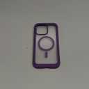 Miracase Magnetic for iPhone 15 Pro Max Case 6.7'' [Compatible with Magsafe] Full-Body Drop Proof Phone Case for iPhone 15 ProMax with Built-in 9H Tempered Glass Screen Protector,Magnetic Purple