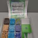 Minecraft Pixel Creations Bead Kit 2500 Beads with Pegboards & Templates Build Characters & Tools from, Encourages Hands-on STEM-Based Play Craft Set for Kids Ages 6+