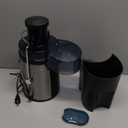 Panana Centrifugal Juicer Extractor with Wide Mouth 3 Feed Chute for Fruit Vegetable, Easy to Clean, Stainless Steel, BPA-free (Red)