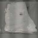 Levi's Women's Mid Length Shorts (25, Chalk White)