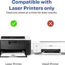 Avery Printable Postcards with Sure Feed Technology, 4" x 6", White, 100 Blank Postcards for Laser Printers (5389)