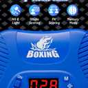 HopeRock Punching Bag for Kids, Boxing Set with Scoring, Light, Music, 4 Game Modes, Inflatable Boxing Bag with Gloves, Birthday Gifts Toys for 4-8-12 Years Old Boys