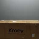 Kroey Floor Magazine Rack Brochure Display Stand For Offices And Public Reception Area, Literature Rack With 4 Universal Wheels (70" × 27" × 13.8")