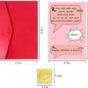2 x Funny Mother's Day Card, Mom Mommy Mama Mama Mommy, Humorous Gift from Daughter or Son (#85)