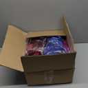 Chunyin 60 Pieces Party Wigs and Sunglasses Set, Neon Short Bob Wig Costume Cosplay Colorful Wig Hairpieces for Bachelorette Neon Party Favors, Halloween, Decorations (12 inch)