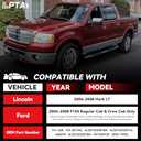 Set of 1 Front Driver (Left) Side Power Window Regulator With Motor Assembly Compatible with 06-08 Mark LT 04-08 F150 Regular Cab & Crew (Supercrew) Cab Only