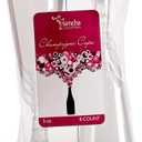 Blue Sky Clear Disposable 5oz Champagne Cups with Stems (8 Count) - Elegant Plastic Party Drinkware for Weddings and Celebrations