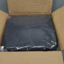 30 Pcs Black Folding Chair Cover Washable Removable Universal Fitted Chair Cover Protector for Wedding Party Banquet Holidays Celebration Decoration Chair Covers