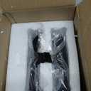 Hxezoc 2 Pack Black Christmas Stocking Holders, Metal Mantel Stocking Hangers, Weighted Metal Hanging Hooks for Christmas Fireplace Mantel Decorations Xmas Holiday Supplies