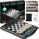 Talking Chess ACADEMY Electronic Chess Set, Magnetic Computer Chess Game with Interactive Teaching System for Beginners, Advanced AI for Improving Players, Perfect for Kids & Adults, Simple and Noble