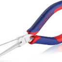 WORKPRO 6" Needle Nose Pliers (Smooth Jaw), Mini Long Nose Pliers with Comfort Grip Handles, Jewelry Pliers for Wire Wrapping, Crafts, Jewelry Making Supplies