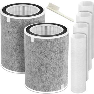 2 Pack HP302 HP202 Replacement Filter for Shark HP200 Series HP300 Series