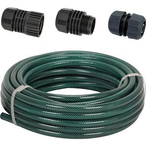 Eden 94051 Rubber Garden Hose 1/2 in. x 50 ft, DIY Hose Set