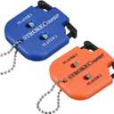 Golf Score Indicator, Stroke Counter Clicker Portable Handy Count Shot Keeper with Key Chain for Golfer Training