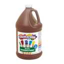 Colorations Paraben-Free Tempera Paint for Kids - 1 Gallon, Vibrant Brown. Non-Toxic and Made in the USA, Classroom Must Haves, Bulk Arts and Crafts Supplies