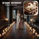 White Pillar Candles Bulk Set of 18Hurricane Candles3 Different Lengths 2 x 3/6/8 Inch (6 Each)Dripless Unscented SmokelessGives You a Better Atmosphere When Organizing an Event Party.