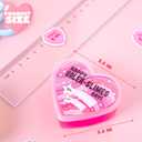 JOYIN 30 PCS Valentines Day Clear Slime Hearts for Kids Classroom Exchange Prizes, Valentine Party Favors, Gift Exchange