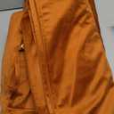 StangH Burnt Orange Autumn Curtains 100 inches Long Back Tab Thermal Insulated Room Darkening Drapes for Sliding Door Living Room Luxury Home Decor, W52 x L100, 2 Panels