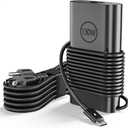 130W USB C Laptop Charger Type C Computer Charger Compatible with Dell XPS 15 2in1 9575 Precision 5530 2in1 5550 5750 3550 3551 3560 Latitude 7410 7310 7210 9410 9510 9575 5420 5520 Power Cord