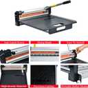 20" Pro Flooring Cutter, Vinyl Floor Cutter Kit For Laminate, Engineered Hardwood, Siding, LVT, VCT, SPC, LVP, WPC and Vinyl Plank (KC510H20)