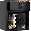 2.5 cuft Home Safe Box with Drawer | Anti-Theft Large Safe for Everyday Use
