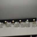 PRESDE Vanity Lights 6 Lights Modern Crystal Bathroom Lights Fixtures Over Mirror Black Bath Lighting (Exclude Bulb)