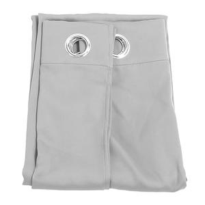 NOENNULL Blackout Curtains with Eyelets, Punch, Thermal Insulated, Room Darkening Curtains for Bedroom and Living Room (132x213cm / 52.0x83.9in) 2 Pace