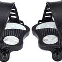 Beyoung Exercise Bike Pedals with Straps, 9/16" Stationary Recumbent Bike Pedals for Indoor Exercycle Bike,Spin Bike,Toe Cages for Peloton Bike, 1 Pair