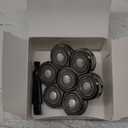 Head Shaver Replacement Heads, 7D Rotary Blades, Silver, Men's Electric Shaver Replacement Heads, 7 Pieces