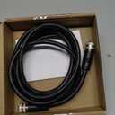 720073-6 5 Foot Ethernet Cable AS EC 5E Replace for Humminbird, Black Fit for Helix, APEX, SOLIX and Onix
