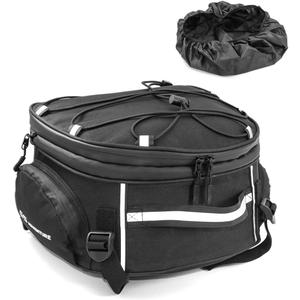 Motorcycle Tour Pack Touring Travel-Paks Tail Bag Rear Rack Bag Waterproof bag 18L-20L Luggage Tool Storage Road Street Sports Motobike Accessories