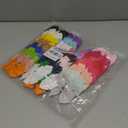 Choicbaby 60pcs 3 Inches Boutique Grosgrain Ribbon Pinwheel Hair Bows for Baby Girls, Toddler Bows Hair Clip Birthday Gifts In Pair