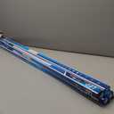 LightingWill LED T8 Light Tube 4FT, Daylight White 5000K, Dual-End Powered Ballast Bypass, 2000Lumen 18W (40W Equivalent Fluorescent Bulb Replacement), Clear Cover, AC85-265V Lighting Fixture, Pack of 4 