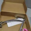 NearMoon Adjustable Shower Arm Universal Connection, Extension Arm, Adjust Angle to Upgrade Shower Experience, Easy to Install, Anti-leak (11 Inch, Chrome Finish)