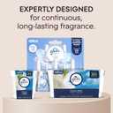 Glade 1-Wick Scented Candle Jar, Clean Linen, Air Freshener Infused with Essential Oils, 4.08 Oz, 2 Count