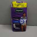 Depend Night Defense Adult Diapers, Incontinence Underwear for Men, Disposable, Overnight, Large, Grey, 22 Count