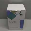 IMIPAW Automatic Cat Feeders, 3L Timed Cat Dry Food Dispenser with Desiccant Bags, Dual Power Supply, Programmable Portion Size, 6 Meals, 20 Portions Per Day, Auto Pet Feeder for Cats and Small Dogs (White)