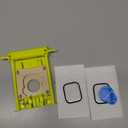 EWUONU 9H+ Glass for Apple Watch Series 11/10 Screen Protector 42mm, 2 Pack Tempered Glass Automatic Align Tech 0 Bubble 3D Full Coverage Waterproof Film, Strong Adhesion for iWatch Cover Accessories (Black edge)