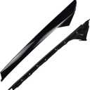 Front Passenger Side Windshield Outer & Inner A Pillar Trim Molding Kit Compatible with Ford Explorer 2011 2012 2013 2014 2015 2016 2017 2018 2019 Replaces 926-451 (Right 2psGloss Black)