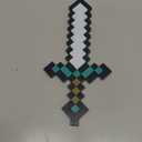 11-Color Diamond Sword-Style Night Light, Color-Changing Gaming Desk Lamp Ornament, Perfect Toy Model Gift for Game Room Decoration