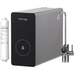 Waterdrop D6 Reverse Osmosis Water Filter, 600 GPD Under Sink Reverse Osmosis System, Reduce PFAS, 2:1 Pure to Drain, Waterdrop  Water Filter WD-ALK35