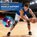 20 PCS Waterproof Kinesiology Tape for Shoulders/Knees,Precut Strips for Knee Pain Relief & Stability Support, Latex-Free Hypoallergenic Sports Athletic Tape Knee Brace (Black and Beige)