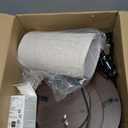 3 Tier Shelf Floor Lamps for Living Room, Modern Standing Lamp with 3 Color Temperature Led Bulb, Tall Lamps for Bedroom and Office, Walnut