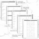 2 x Monthly Planner 2026-2028 - 2 Year Planner from July 2026 to June 2028, 8.5'' x 11'', 2026-2027 Monthly Planner with Monthly Tabs, Pocket (Grey)