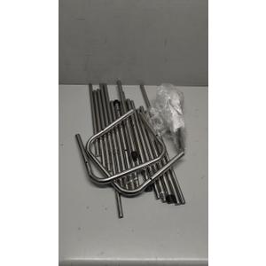 3 Tier Expandable Shoe Rack for Closet, Stainless Steel Shoe Shelf, Strong Weight Capacity Shoes Organizer, Easy to Install and Saving Space Standing Shelf with Sturdy Frame(3 Tier)