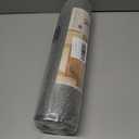 Kitchen Rugs Mat Non Slip Washable, Linen-Look 0.3" Thick Soft Cushioned Absorbent Kitchen Mats for Floor, Mild Anti-Fatigue Runner Rug Sink Mat Laundry Standing Mats, Easy Clean, Gray 17"x47"