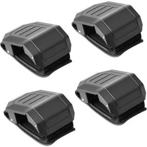UTV Windshield Adjustable Mounting Clamp Kit Windshield Fixed Clamps Straps Compatible with Polaris Ranger RZR, Commander Defender X3 Maverick, Yamaha YXZ Viking Rhino, Kawasaki Mule Windshield Parts