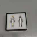 H1 led bulbs for projector,1:1 Mini Size Plug and Play,Hi and Low Beam,Fanless Fog Light Bulb,24000LM +600% Brightness,6500K Cool White,Fog Light Bulbs,Pack of 2