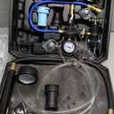 KOOPOOL 30PCS Radiator Pressure Tester Kit, Coolant Pressure Tester and Vacuum Refill Kit for Automotive Cooling System Water Tank Leakage Detection