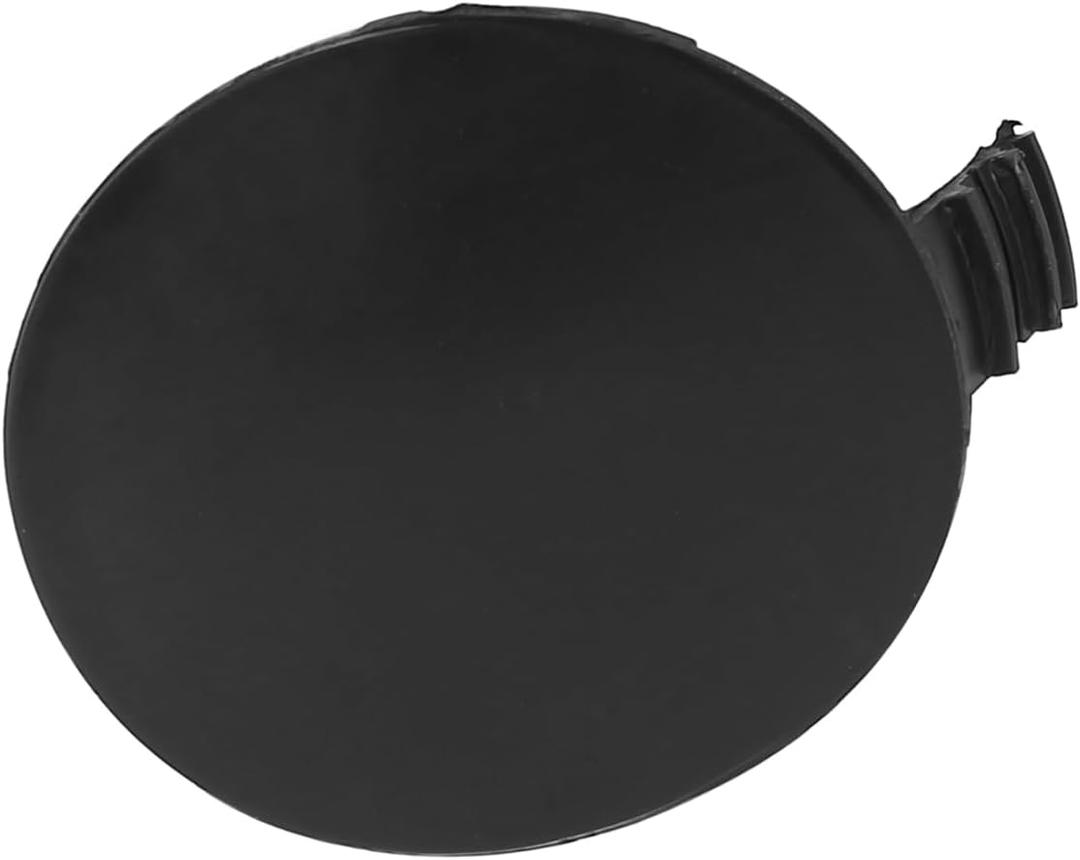 Black Front Right Bumper Tow Hook Towing Eye Cover Cap Replacement 52127-52909 for Toyota Yaris 2006-2008 Durable Material Replacement